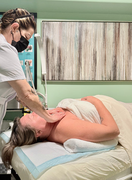 Extensive Buccal Facelift With Lymphatic Drainage & Myofacial Release Treatment (Includes LED Light Therapy) 100 Minutes