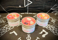 Third Eye Magik Mugwort Healing & Love Spell Candle (with Crystals) 4oz