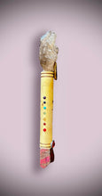 Load image into Gallery viewer, NEW MOON WAND Smokie Quartz &amp; Rhodonite
