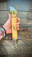 NEW MOON WAND Chakra Celestite & Labradorite